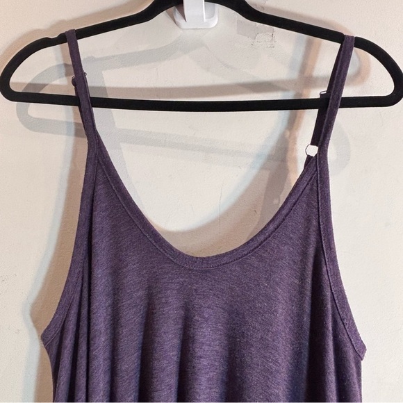 THREE BIRD NEST Sz XL Purple Soft Jersey Knit Harem Thin Adjustable Straps - Picture 3 of 12